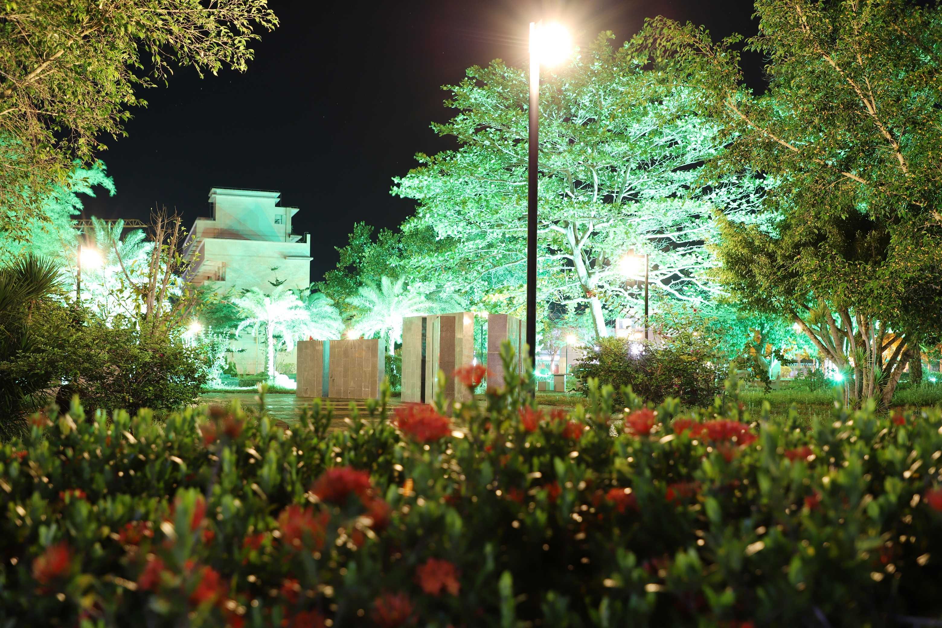 文化广场夜景